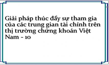 Định Hướng Phát Triển Của Trung Gian Tài Chính Trên Thị Trường Chứng Khoán Việt Nam