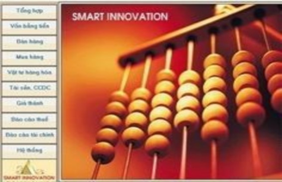 Bán hàng… Dưới đây là giao diện làm việc của phần mềm kế toán Sas Innova 1