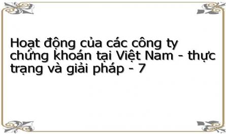 Vai Trò Của Ctck Trong Sự Phát Triển Của Ttck Việt Nam.