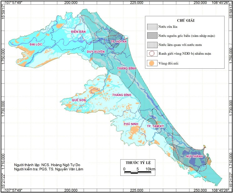 Hình 4 30 Sơ đồ phân vùng nguồn gốc nước dưới đất của TCN Holocen Hình 1