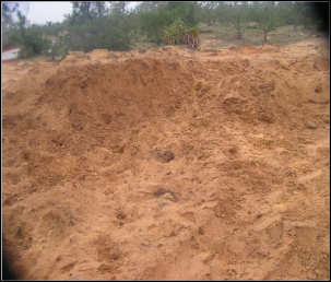 Ảnh 2 2 Khảo sát cát vàng hệ tầng Đà Nẵng tại xã Tam Quang huyện Núi 2