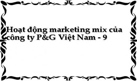 Thành Công Của P&g Việt Nam Và Nhận Diện Cơ Hội Thị Trường