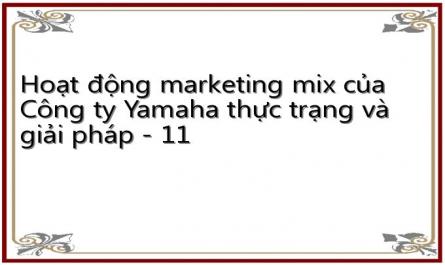 Giải Pháp Hoàn Thiện Hoạt Động Marketing Mix Của Công Ty Yamaha Motor Vietnam