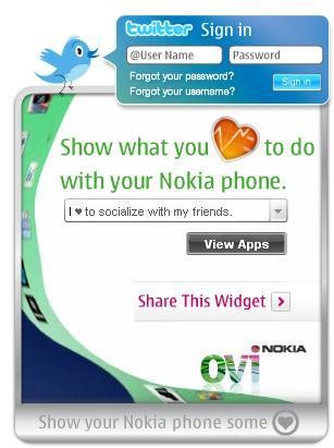 Hình 5 Hình ảnh một ứng dụng Widget của Nokia 46 c Các chiến dịch marketing 1