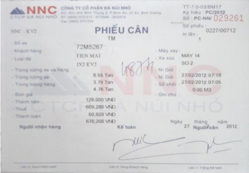 Bước 4 Thu tiền khách hàng trả tiền mặt gửi lẻ ghi sổ đối với khách 2