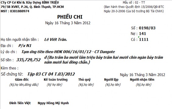  Cách thức luân chuyển nguyên vật liệu NVL tại Công ty được luân chuyển 1