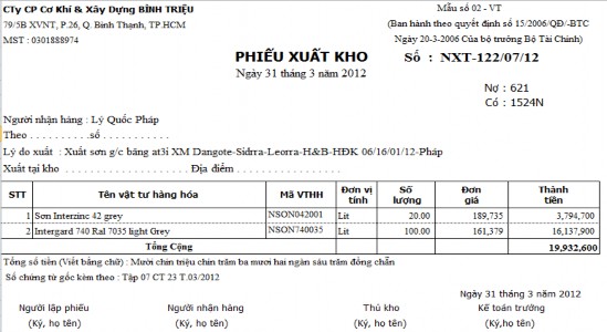  Hạch toán chi phí nguyên vật liệu trực tiếp Số liệu được lấy của 3