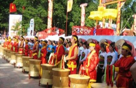 Màn biểu diễn trống đồng 3