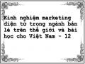 Kinh nghiệm marketing điện tử trong ngành bán lẻ trên thế giới và bài học cho Việt Nam - 12