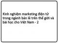 Kinh nghiệm marketing điện tử trong ngành bán lẻ trên thế giới và bài học cho Việt Nam - 2