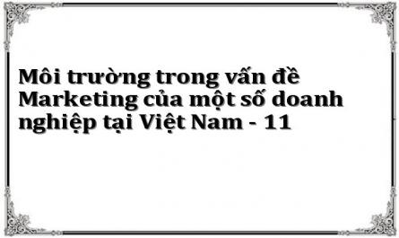 Khả Năng Đáp Ứng Yêu Cầu Về Môi Trường Của Việt Nam Còn Thấp