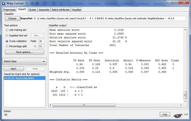Hình 3 Phân loại dữ liệu ­ Bước 4 Chọn hàm luật phân loại tại mục 4