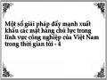 Khái Quát Chung Về Tình Hình Xuất Khẩu Của Việt Nam Giai Đoạn 2000-2008