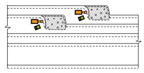 Hình 1 3 Các sơ đồ bố trí thiết bị xúc bốc đất đá theo phương thức khấu 4