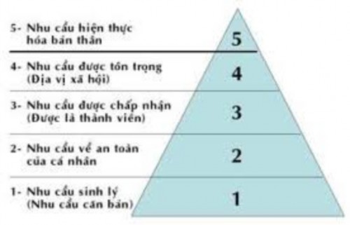Nguồn http wikipedia com Maslow khẳng định rằng Các cá nhân khác nhau thì có 1