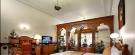 Bình quân 55m 2 có phòng khách đư ợc trang bị bộ bàn ghế kệ sách… Hình 3