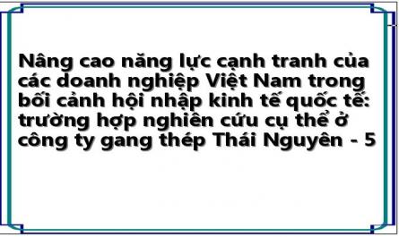 Khái Quát Thực Trạng Ngành Công Nghiệp Thép Việt Nam