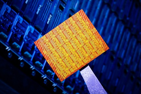 Figure 8 The Intel 48core processor To the right is a dualcore tile The processor has 24 such 3