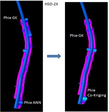 Hình 4 22 So sánh độ rỗng từ các phương pháp ANN và Co Kriging với độ rỗng 4