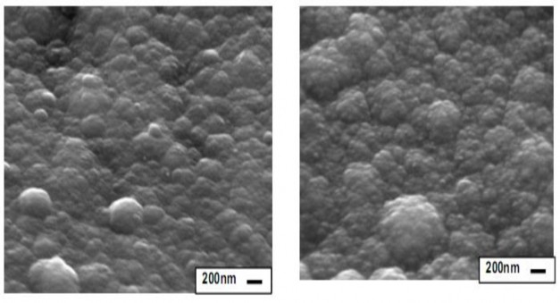 A b Hình 3 7 Ảnh SEM của màng Ppy a và Ppy oxit Ppy b sau khi tổng hợp 3 2 2 4