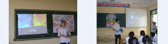 Khi tham dự các buổi họp nhóm HS chúng tôi cho rằng thuyết trình ở đây còn 3