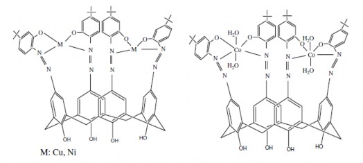 Hình 1 13 Phức hai nhân của azocalixaren 22 với ion kim loại Một nghiên cứu 1