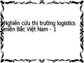 Nghiên cứu thị trường logistics miền Bắc Việt Nam - 1