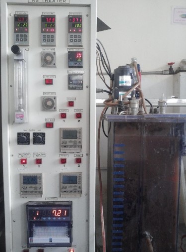 Hỉnh ảnh thiết bị thí nghiệm Thùng chứa nước thải sau xử lý Thùng chứa 1