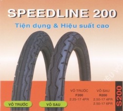 Speedline 200 S200 – mẫu gai tiện dụng và hiệu suất cao  Có khả năng tải 3