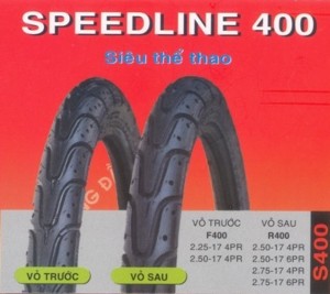 Speedline 400 S400 – mẫu gai siêu thể thao  Mẫu gai thể thao phù hợp với 5