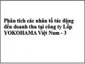 Phân tích các nhân tố tác động đến doanh thu tại công ty Lốp YOKOHAMA Việt Nam - 3