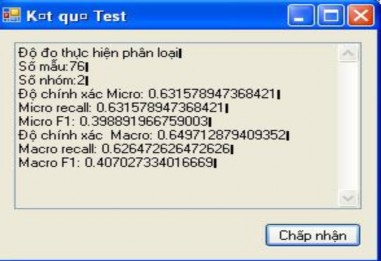 Hình 4 1 Kết quả huấn luyện và kiểm tra Mặc dù số lượng mẫu không nhiều 1