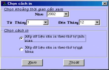 Form Tìm kiếm Tuỳ theo thông số được biết mà người sử dụng chọn tìm 3 3