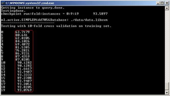 Hình 4 9 Kết quả chạy thuật toán SIMPLE Khi lựa chọn thuật toán là thuật toán 8