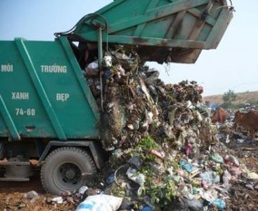 Bãi rác Đèo Sen Vận chuyển rác tại Bãi rác Hà Khẩu Điểm tập kết rác tại 3