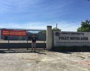 Hình 10 Khảo sát tại TXLNTTT KCN Thọ Quang Hình 12 Khảo sát tại Công ty TNHH DV 10