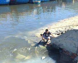 Cống xả số 1 Cống xả số 2 Hình 20 Hiện trạng cống xả nước mưa của KCN 7