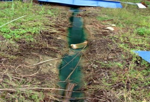 Hình 1 4 Môi trường đất bị phơi nhiễm CTNH công nghiệp Tuy nhiên nếu chôn 4