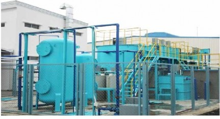 Hình 3 8 Hệ thống xử lý CTNH lỏng của Công ty TNHH Một thành viên cấp thoát 1