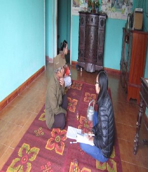 Ảnh 8 9 10 Phỏng vấn hộ gia đình tại khu TĐC Cân Tôm 2 Ảnh 11 12 Thảo luận 1