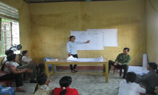 Ảnh 11 12 Thảo luận nhóm tại khu TĐC Cân Tôm 2 Ảnh 13 14 Đất canh tác tại 4