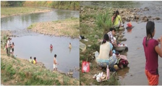 Ảnh 18 19 Người dân sử dụng nước sông A Sáp để sinh hoạt 9