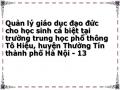 Quản lý giáo dục đạo đức cho học sinh cá biệt tại trường trung học phổ thông Tô Hiệu, huyện Thường Tín thành phố Hà Nội - 13