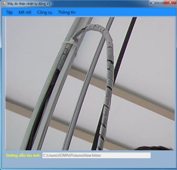 Hình 3 10 Hình ảnh thực tế khi chưa có người Hình 3 11 Khi có người đo 4