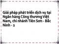 Giải pháp phát triển dịch vụ tại Ngân hàng Công thương Việt Nam, chi nhánh Tiên Sơn - Bắc Ninh - 2