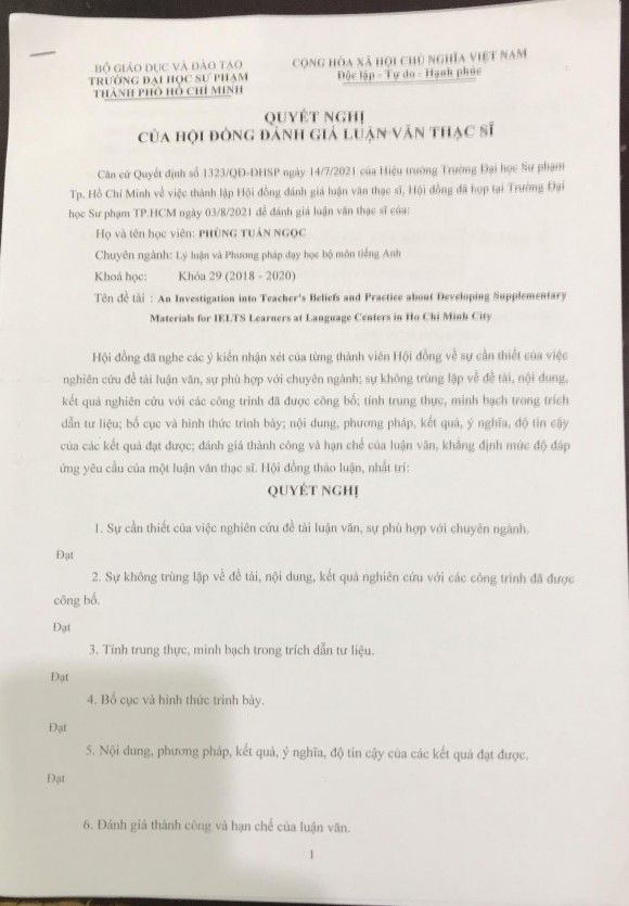 MQT LU AN • kien ciia minh DAP RfNG YOU CNU CUA MQT LUAN VPN THAC SI KHONG OAP AUG YOU CAU CUA 4