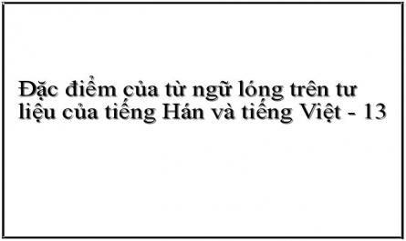 Đặc điểm của từ ngữ lóng trên tư liệu của tiếng Hán và tiếng Việt - 13