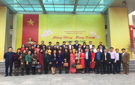 Hoạt động giao lưu học tập kinh nghiệm của đoàn CBBQL cấp THCS Phòng GDĐT 1