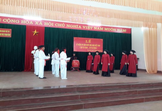 Học tập tại thực địa di sản văn hóa hát Xoan Học tập trải nghiệm tại 2