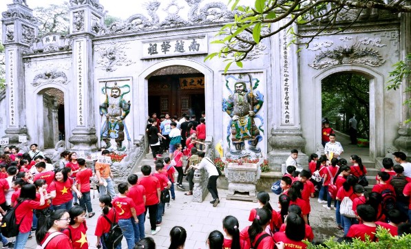 Học tập trải nghiệm tại Đền Hùng 7